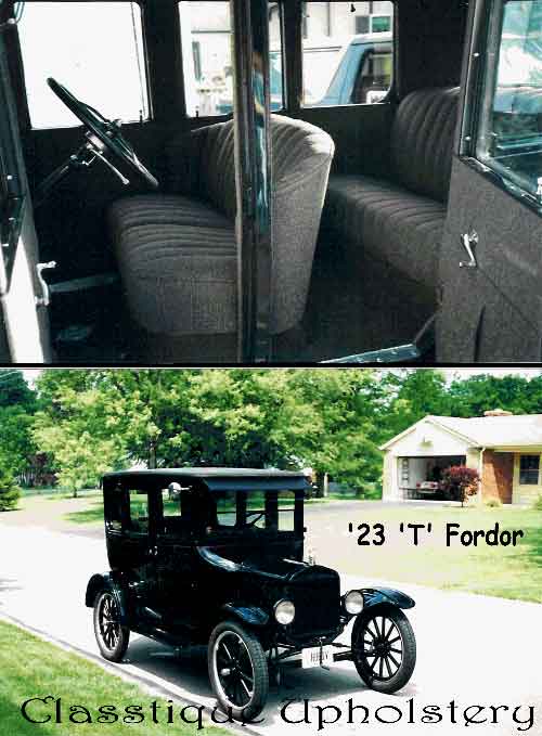 1923 T Ford - We carry classic car kits that include kit reproductions and convertible tops for vintage cars.