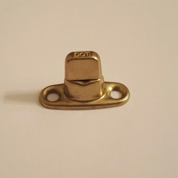 Classtique Upholstery Common Sense 2 Hole Double High Male Stud Brass Hardware