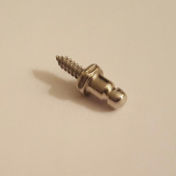 Classtique Upholstery Lift A Dot Male Stud Wood Screw Base Nickel Hardware
