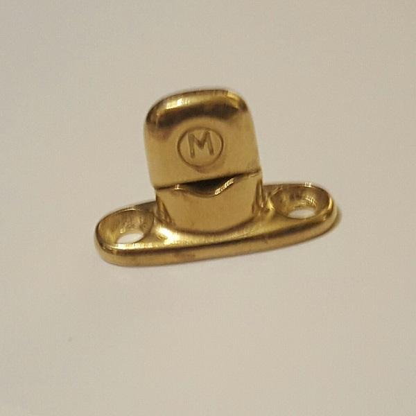 Classtique Upholstery Murphy 2 Hole Single High Male Stud Brass Hardware