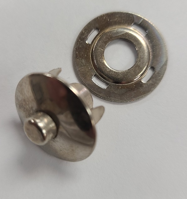 Classtique Upholstery Push Button Fastener with Prongs