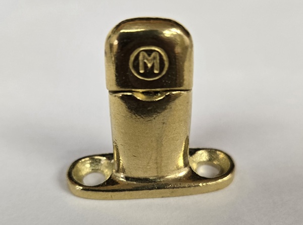 Murphy 2 Hole Triple High Male Stud Brass Classtique Upholstery